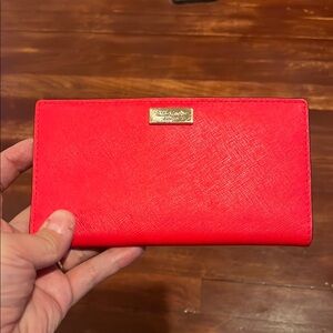 Kate Spade Red Wallet